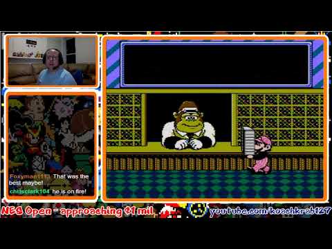 NES Open Tournament Golf - Hole in One earns $1 mil!