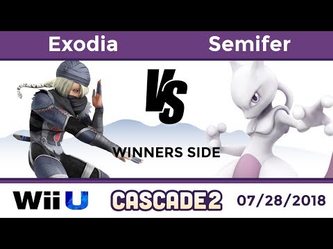 Cascade 2 Singles: Pools - Exodia (Sheik) vs Semifer (Mewtwo)