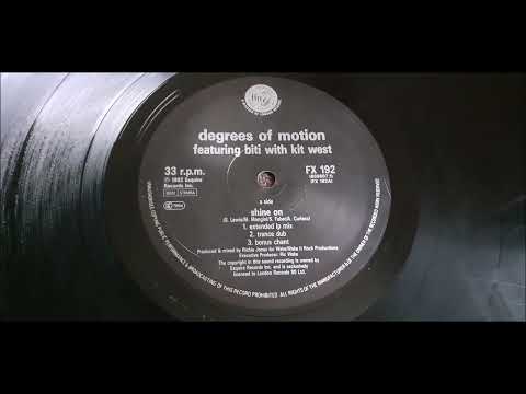 Degrees Of Motion Featuring Biti With Kit West - Shine On (Misery Of Pounds Mix)