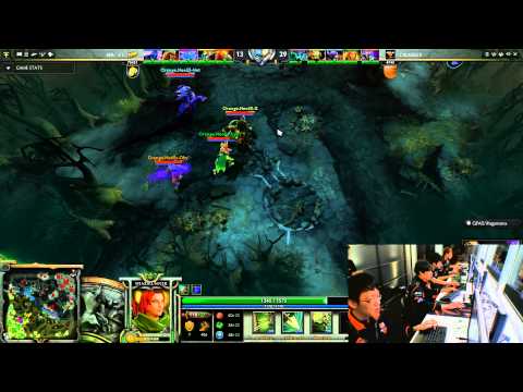 Dota 2 - TI3 - ky.xy Denying aegis (Orange CAM) Na'Vi vs Orange