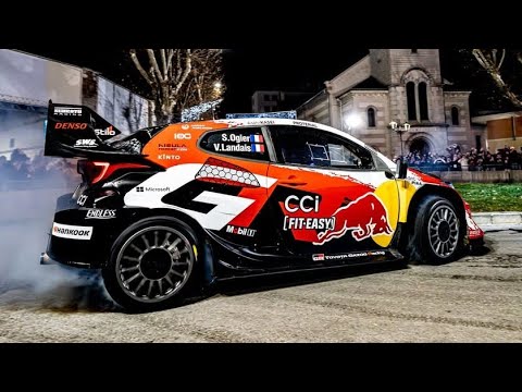 Sébastien Ogier Toyota GR Yaris Rally1 Red Bull 2026 | Gap Show Donuts | Full HD