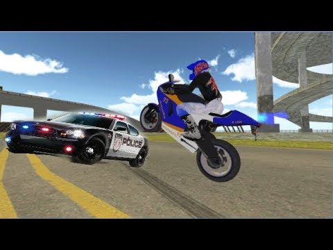 Motorbike Rider vs Police Car Chase Simulator Update  GamePlay video