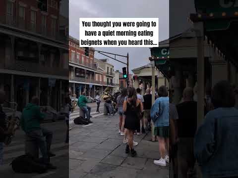 Uma manhã tranquila em Nova Orleans é impossível #shorts