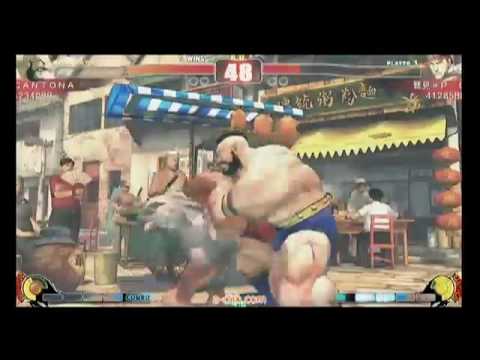 SF4:Cantona (Za) vs P.C (Ry) - Set 05 - a-cho Casual Matches - 19-09-2009