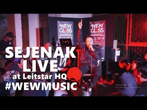 Eizy - "SEJENAK" ft. Anndrean (Live at Leitstar HQ - #WEWMUSIC) - Part 3