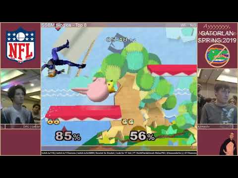 GL2019 SSBM Singles - 4/6 - DPG | Sinbad (Sheik) Vs. Komodo (JP) - T16 - WF