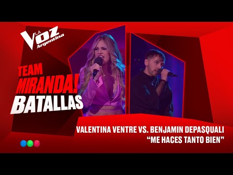Valentina Ventre vs. Benjamín Depasquali - "Me haces tanto bien" - Batallas - La Voz Argentina 2025