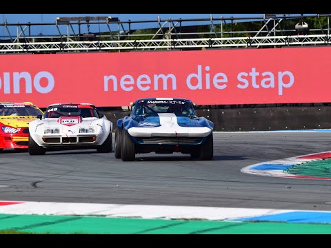 Marcus Bicknell Ascar V8 at Assen Race 2 complete, 13 August 2023