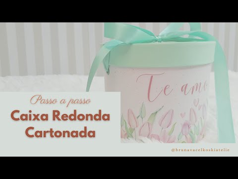 AULA COMPLETA - CAIXA REDONDA CARTONADA