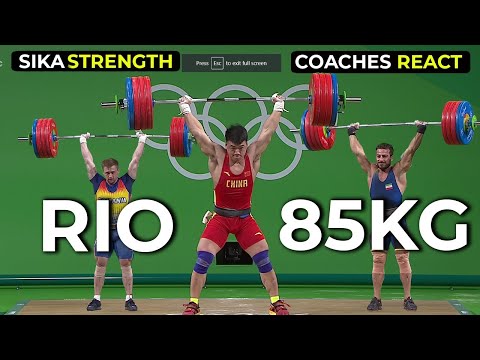 Weightlifting Coaches React - 85kg 2016 Rio