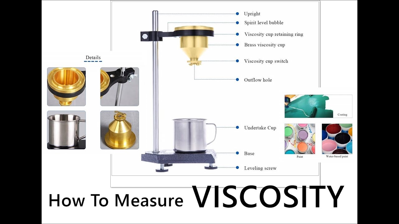 How to check paint viscosity I Viscosity Measurement for industrial paint Spray Painting , B4 Cup