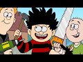 Homemade Waterslide Dennis The Menace And Gnasher Full Episode Compilation S04 E42 44 Beano