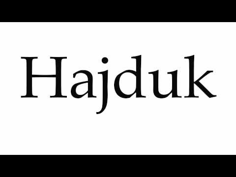 How to Pronounce Hajduk