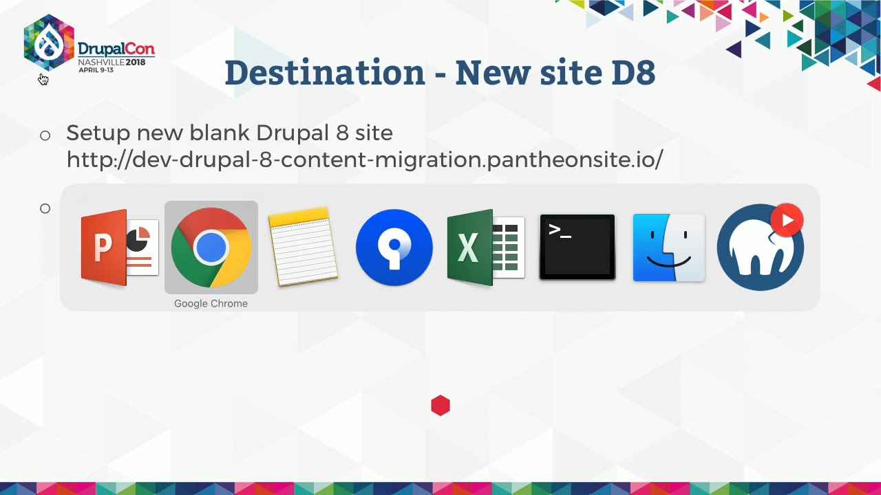 DrupalCon Nashville 2018: One click upgrade to Drupal 8 - why, when and how