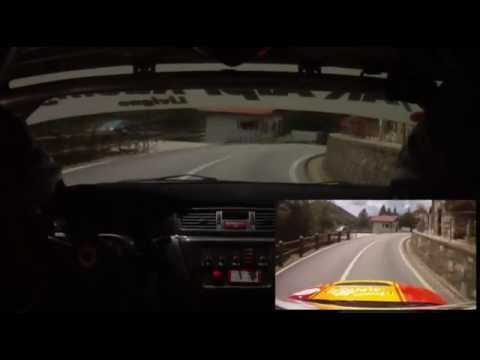 Cameracar 35° Rally 111 Minuti Cantoni-Rinaldi Mitsubishi Evo IX