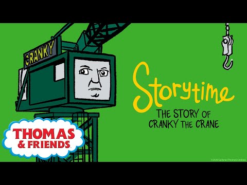 Thomas & Friends™ | The Story of Cranky the Crane | NEW | Story Time | Podcast for Kids - Kids TV Series, Kingdom Kids Zone - Thomas & Friends
