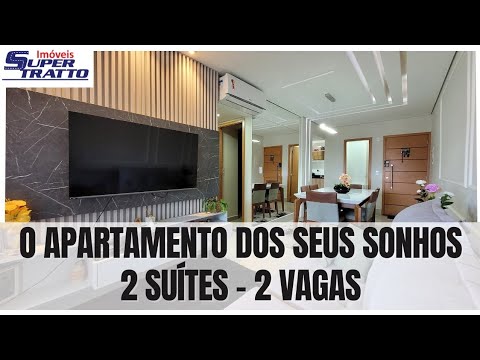O Apartamento dos Sonhos - PORTEIRA FECHADA, 2 Suítes, 2 Vagas, Vista Mar - SUPER TRATTO IMÓVEIS 🌴🌊