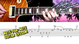 Download lagu Hotel California - Guitar Solo Lesson! Note-for-Note with Tabs! mp3 Download lagu Hotel California - Guitar Solo Lesson! Note-for-Note with Tabs! mp3