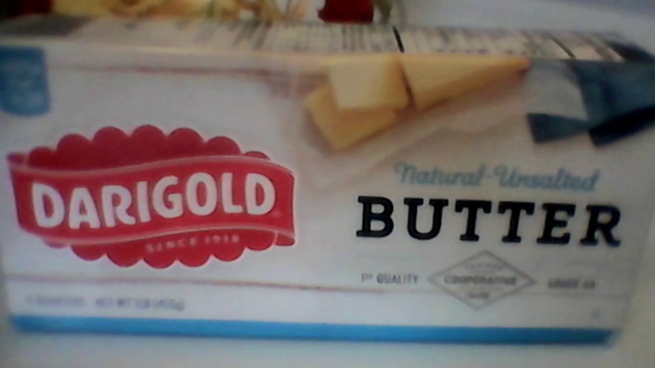 Darigold since 1918 natural unsalted butter price 4.99 Wal-Mart haul