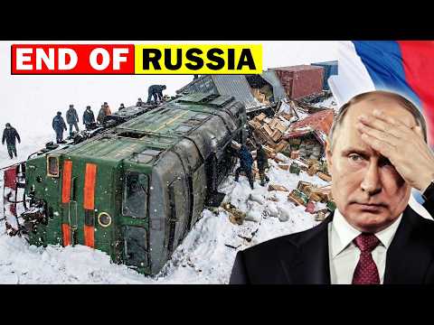 MASSIVE COLLAPSE! 21 Trains DERAIL & 100,000 People ABANDONED in -30°C "Frozen Graveyard"!
