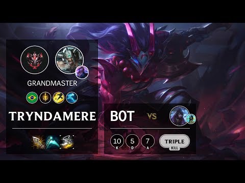 Tryndamere Bot vs Aphelios - BR Grandmaster Patch 10.5