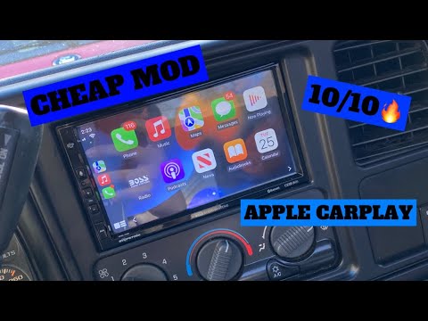 INSTALLING NEW BOSS BVCP9700A DOUBLE DIN RADIO **SS CLONE BUILD**