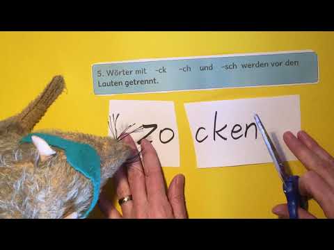 Trennungsregeln Teil 2 - besprochen mit Ratte Hein  Wie trennt man Wörter?