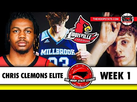 6'8" with a clip.. 😳 Future Louisville Cardinal RING READY ➡️ Week 1 of the #HoopStateLeague