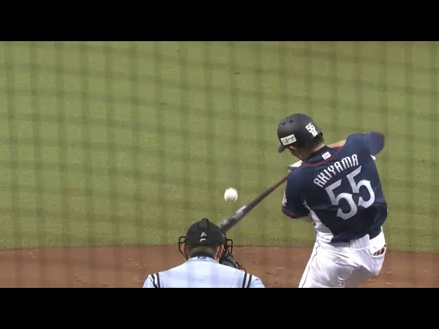 【2回裏】ライオンズ・秋山25試合連続ヒット!! 王、バース等の記録に並ぶ!! 2015/7/4 L-M