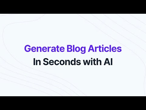 Write Blog Articles video thumbnail