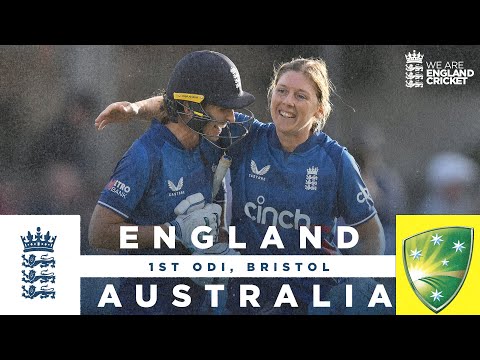 Knight Hits Unbeaten 75 In A Thriller! | Highlights - England v Australia | 1st Women's ODI 2023