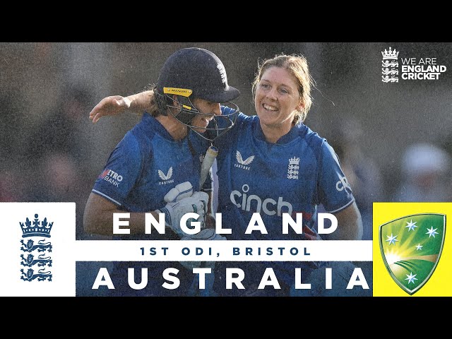 Knight Hits Unbeaten 75 In A Thriller! | Highlights – England v Australia | 1st Women’s ODI 2023