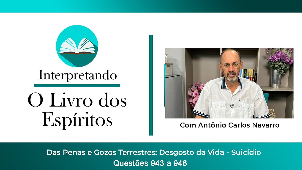 Questões 943 a 946 - Das Penas e Gozos terrestres: Desgosto da Vida - Suicídio.