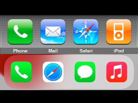 iOS Home Screen Design Evolution!