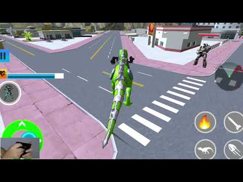 Dino Robot Car Game Dinosaur Robot Transform hero Android Gameplay