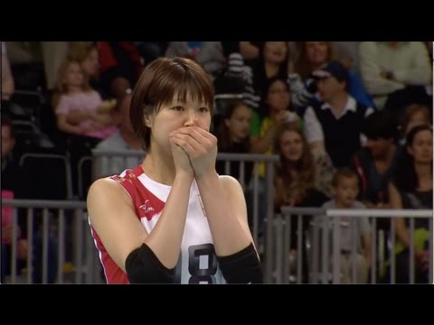木村沙織Japan vs China 2012 Olympic volleyball Every point by Saori Kimura!!!