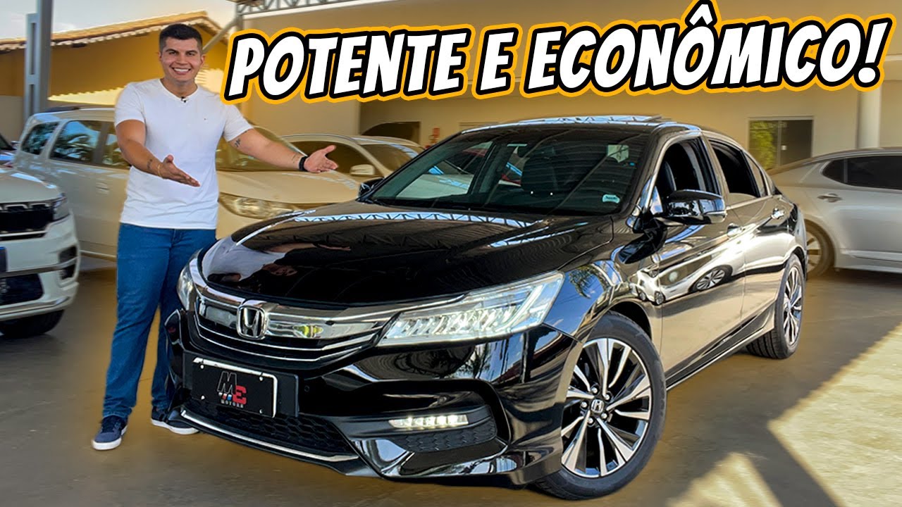 Honda Accord EX 3.5 2017 - O carro mais luxuoso da Honda no Brasil
