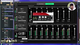 Video thumbnail for FOCUSRITE 18i20👉 2nd gen 👈 For Savvy USERS  🎧 by zeb bach