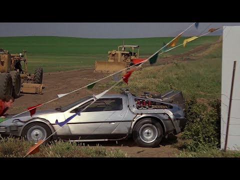 BTTF Delorean Slowdown Tribute - Part 1