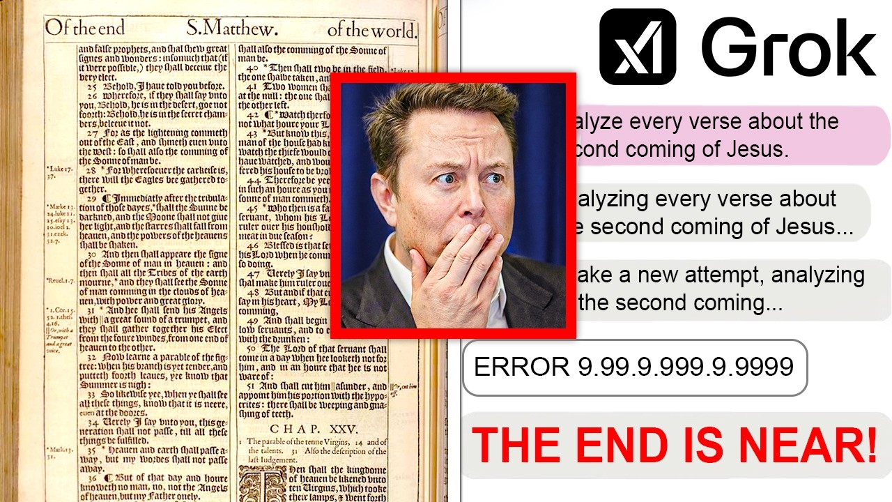 Grok AI Analyzed Every Verse About The Second Coming — It Predicted The Timeline No One Expected”