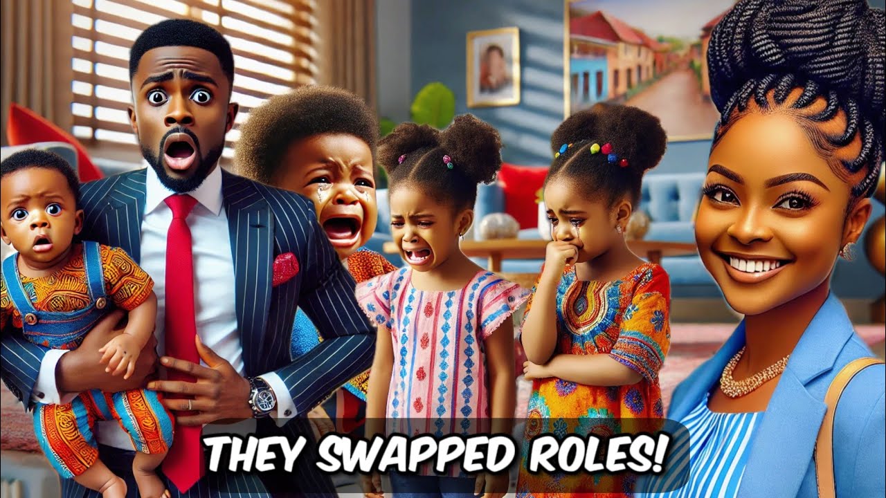 THEY SWAPPED ROLES AT HOME AND THIS HAPPENED… #africanstories #storyteller #storytime #folktales