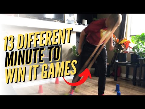How To Play Minute To Win It | DIY Games To Play At Home Tutorial
