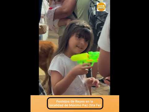 LA LOCALIDAD DE MÁXIMO PAZ, SANTA FE, FESTEJÓ EL DÍA DE REYES