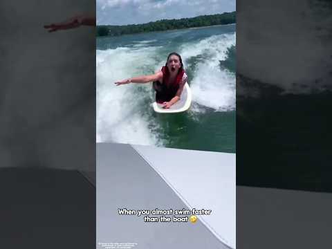 One second from success… 💀#WakeSurfing#WakeSurfFail#ViralFails#fail #fyp