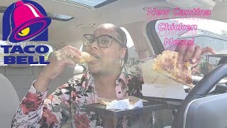 TRYING EVERYTHING OFF TACO BELL NEW CANTINA CHICKEN MENU!! (SURPRISE REACTION)