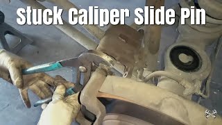 Here Is How To Remove A Stuck Caliper Slide Pin