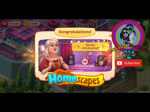 Homescapes - Whole Story and All Renovations - All Tasks - Level 1401 - 1500 - Part 15