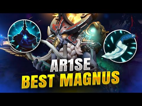 Reason Why Even Pros Fear His Magnus - Ar1Se Best Magnus Dota 2