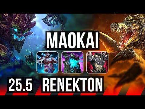 MAOKAI vs RENEKTON (TOP) | KR Master | 25.5