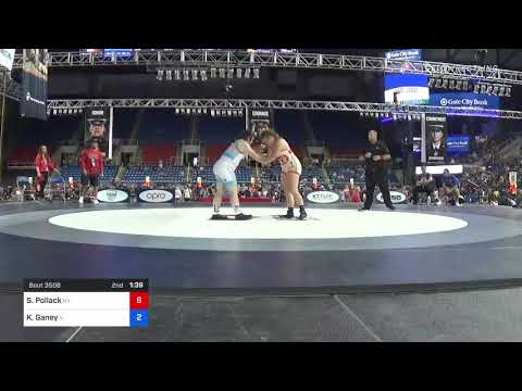 180 Lbs Semifinal - Sophie Pollack, New York Vs Kiara Ganey, Illinois 640a